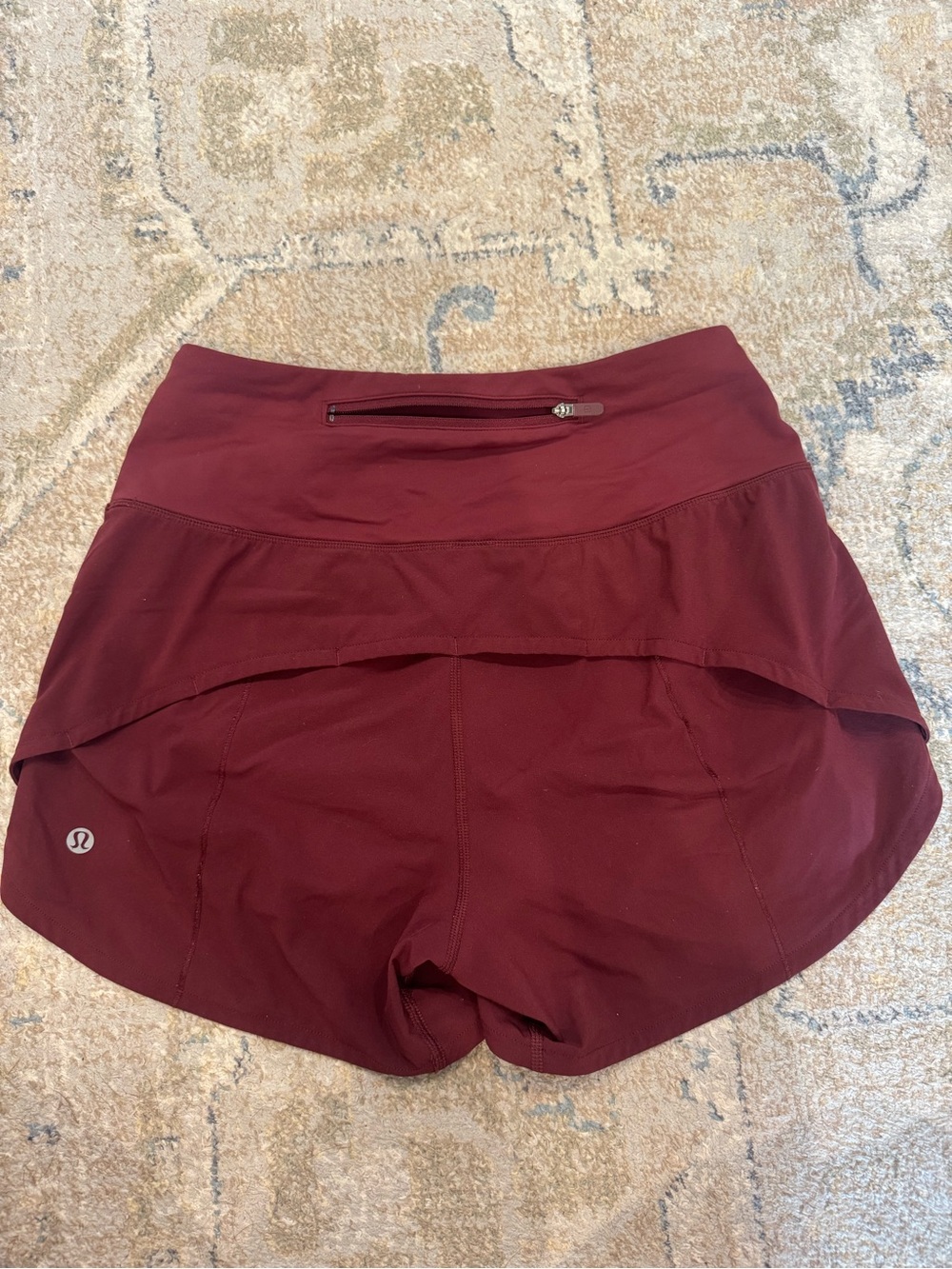 lululemon athletica Women's Maroon Athletic Shorts
Size 4 Tall - Picture 1 of 2
